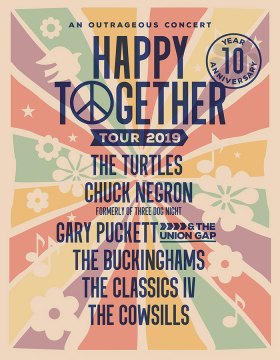 Tachi Palace bringing '60s music to Kings County. 'Happy Together' tour here July 10